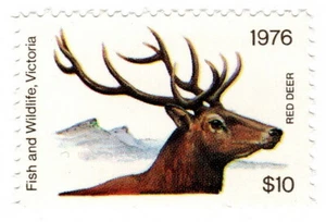 (I.B) Australia - Victoria Revenue : Hunting Tax $10 (1976) - Picture 1 of 1