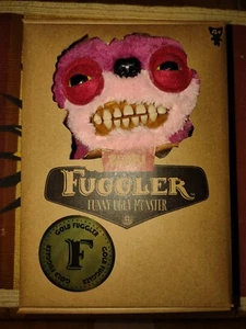 FUGGLER GOLD EDITION TEDDY BEAR NIGHTMARE PINK FUNNY UGLY MONSTER NEW TOY - Picture 1 of 2