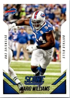 2015 Score #196 Mario Williams NearMint/Mint - Image 1 of 2