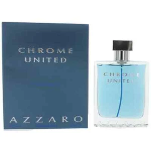 Chrome United by Azzaro, 3.4 oz EDT Spray for Men - Picture 1 of 4
