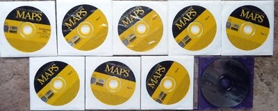 National Geographic MAPS The Complete Collection 8 CD-Rom SET + War Series CD - Image 1 of 3