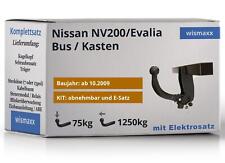 Produktbild - ANHÄNGERKUPPLUNG abnehmbar für Nissan NV200/Evalia ab 09 +13polig E-Satz ABE