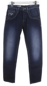 Pepe Jeans Tooting Regular Fit Vaqueros W30/L34 Pierna Recta Oscuro Botón - Imagen 1 de 10