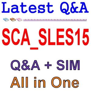 SUSE Linux Enterprise Server 15 SCA_SLES15 Exam Q&A - Picture 1 of 1