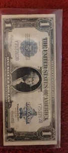 1923 $1 One Dollar Silver Certificate Note Horse Blanket Large Size Banknote. - Picture 1 of 4