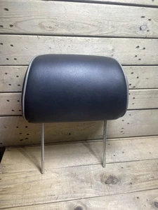 2007-2009 HUMMER H3 FRONT DRIVER/PASSENGER SEAT HEADRESTS BLACK LEATHER - Picture 1 of 11