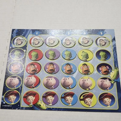 Tarjeta de puntuación de repuesto Toy Story Yahtzee Jr Junior 2009 Foto 1 de 4