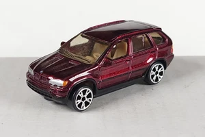 Matchbox loose Superfast BMW X5 burgandy red #14 - Picture 1 of 2