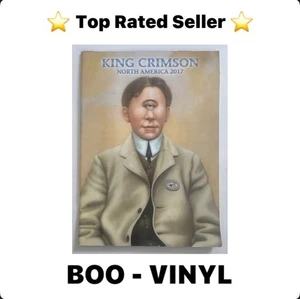 King Crimson Tour Book The Elements Tour North America 2017 Program EX - Imagen 1 de 5