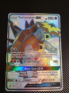 Turtonator GX - SV52/SV94 - Pokemon Hidden Fates Sun & Moon Shiny Rare Card NM - Picture 1 of 2
