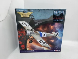 Corgi AA28703 Fokker E.III Eindecker sehr guter Zustand Ernst Udet 1916 1:48 Diecast Modell - Bild 1 von 6