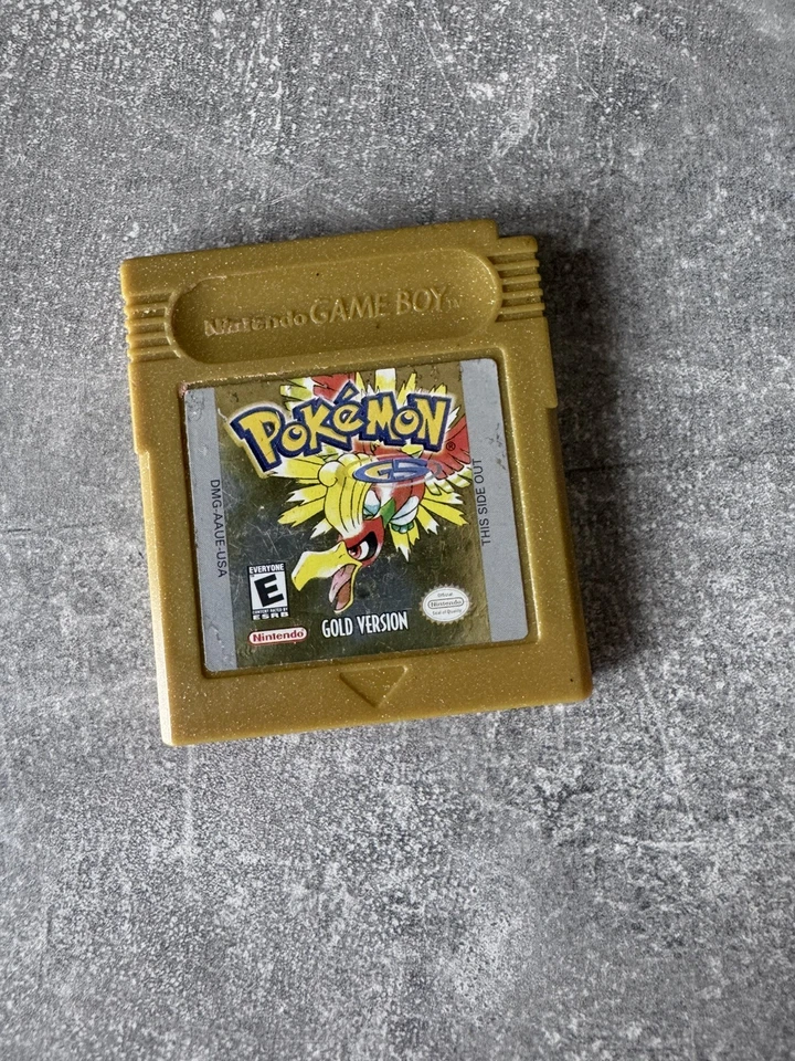 Pokemon Gold | Nintendo Game Boy Colour | Cartridge | Original Battery - Image 1 of 2