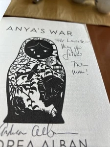 Anya's War by Andrea Alban (2016, Trade Paperback) Signed! - Picture 1 of 3