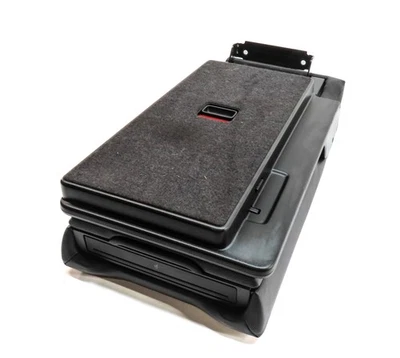 2015-2020 AUDI A3 (8 В) ПЕРЕДНЯЯ ЦЕНТРАЛЬНАЯ КОНСОЛЬ ПОДЛОКОТНИК КРЫШКА ОТСЕКА (черный) - Изображение 1 из 4