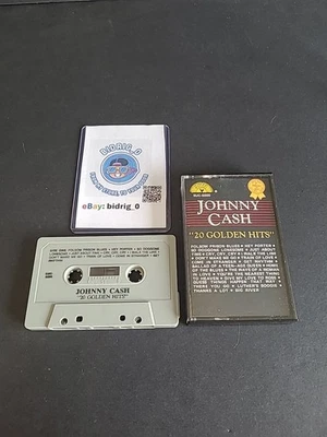Johnny Cash '20 Golden Hits' Cassette - Image 1 of 2