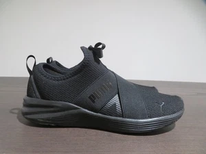 Puma Prowl Slip On Better Foam Training Shoes Womens 8 Black Sneaker 376542-02 - Picture 1 of 9