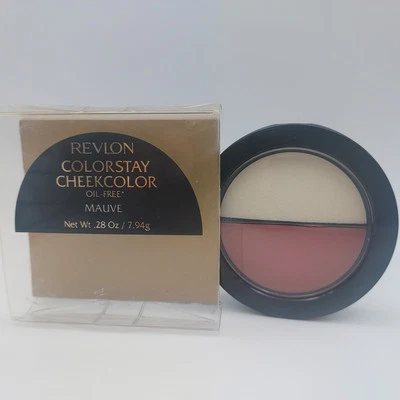 REVLON Colorstay Cheekcolor Oil Free MAUVE .28oz Full Size  - Image 1 of 4