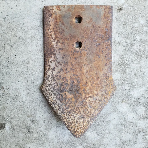 Vintage Cultivator Plow Point Sweep Rustic Farm Decor Antique Rusty Metal Arrow Cover