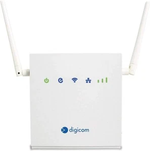 Digicom 4G LiteRoute. LTE Cat4 router (150Mbps download and 50Mbps Upload 4G). 2 - Afbeelding 1 van 1