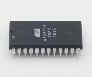 Atmel AT28C16 AT28C16-15PC 28C16 2K x 8-BIT 16K EEPROM DIP24 x 2PCS - Picture 1 of 6