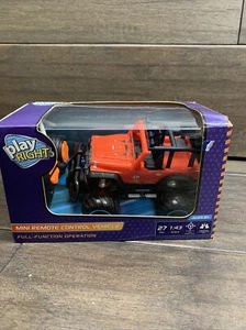 NEW Play Right Mini Remote Control Jeep Vehicle Ages 6+. 1:43 Scale. - Picture 1 of 8