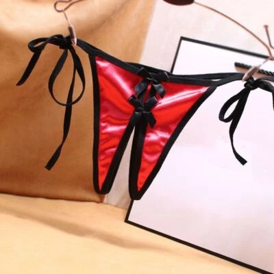 ☆USA☆ Sexy Mujeres Tanga de Encaje Tanga Bragas Lencería Ropa Interior Entrepierna T-back Foto 1 de 4