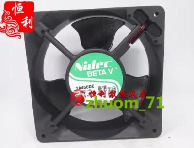 1PC Nidec TA450DC B32861-10A 12038 48V IPC device server cooling fan - Image 1 of 2