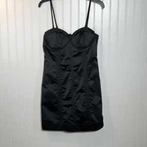 Forever Black Corset Dress Size M Fitted Sleeveless Mini Dress - Picture 1 of 8