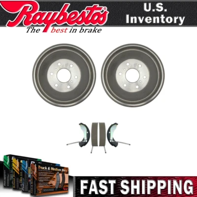 Rear Kit Brake Drums & Brake Shoes For 2007 Chevrolet Silverado 1500 Classic - Image 1 of 4