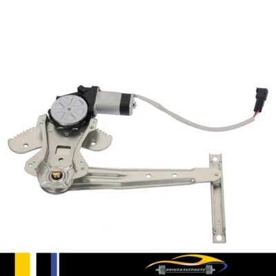 Regulador de ventana eléctrica lado del conductor trasero compatible con Nissan Sentra 2000-2006 con motor Foto 1 de 4