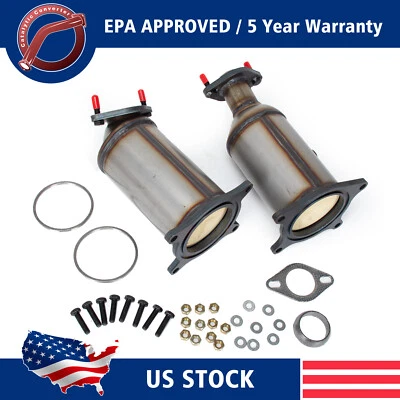 Par de convertidores catalíticos banco 1 y banco 2 para Ford Edge 2007-2010 3,5 L Foto 1 de 4