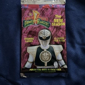 Mighty Morphin Power Rangers Trading Cards The New Season 1 Pkg 8 Karten - Bild 1 von 4