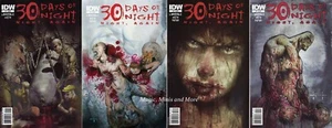 30 DAYS OF NIGHT - NIGHT AGAIN (4) Comic Set #1 2 3 4 Steve Niles 1st pt vampire - Picture 1 of 1