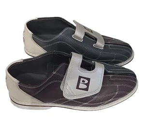 Zapatos de boliche Brunswick talla 10 gris y marrón. - Imagen 1 de 10