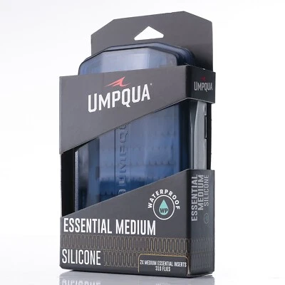 Umpqua Essential Silicona Mediana Impermeable Mosca Caja - Azul - Envío Gratis Foto 1 de 4