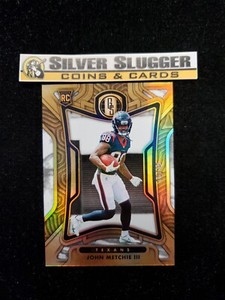 2022 John Metchie III Panini Gold Standard White /49 RC Rookie Houston Texans
