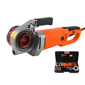 Electric Pipe Threader Portable Sleeve Machine 220V Electric Threading Tools - Picture 1 of 9
