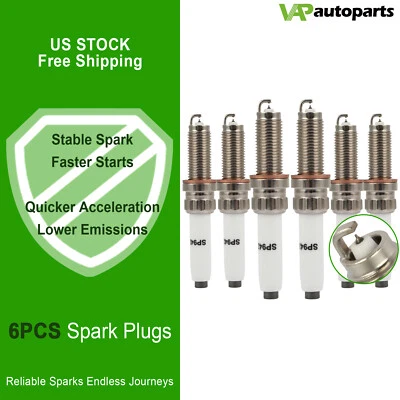 6x Iridium & Platinum Spark Plugs For BMW 340i 2016-2018 440i X3 2018-2019 X4 - Image 1 of 4