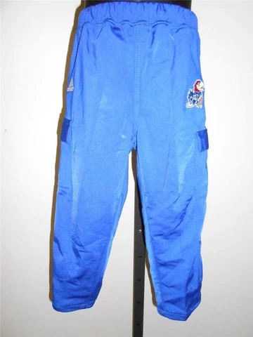 NEW-MENDED KANSAS JAYHAWKS toddler 3T WARM UP PANTS by ADIDAS Cover