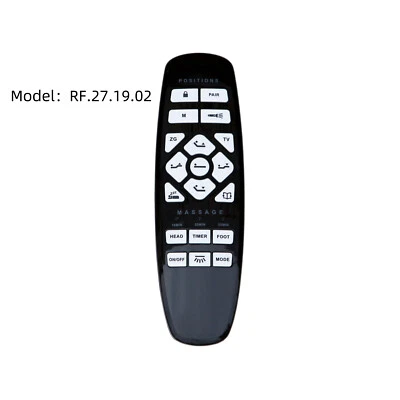 Okin 遥控手控 RF.27.19.02 替换件适用于 GhostBed 可调床 — 第 1/4 张图片