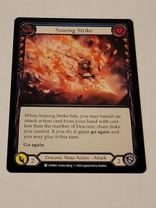 Soaring Strike (Blue) Uprising NM Flesh And Blood  - Bild 1 von 2
