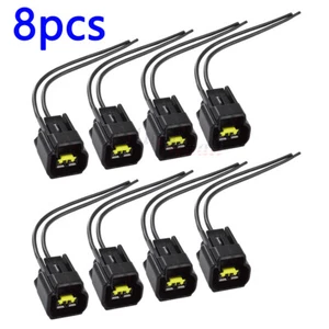 8pcs Ignition Coil Connector Plug Harness For Ford F-150 F-250 4.6L 5.4L 6.8L - Picture 1 of 12