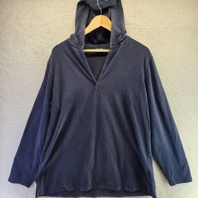 Lands End Sudadera con Capucha Juvenil XL Azul Suéter Niños Pullover Con Capucha Foto 1 de 4