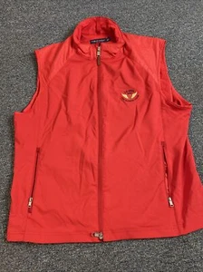 Ralph Lauren Polo Golf U.S. Open 2012 Vest Size L Red - Picture 1 of 8