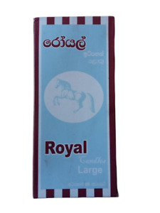 Large CANDLES Supreme Quality Long Lasting 8 Pieces 280g/9.87oz from Sri Lanka
