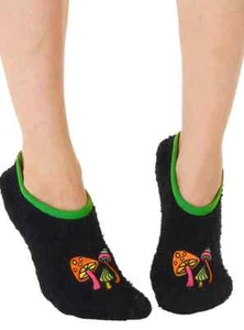 Calcetines antideslizantes Fuzzy Mushroom para mujer talla 9-11 Living Royal nuevos - Imagen 1 de 2
