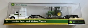 TOMY John Deere Hauler Semi and Vintage Tractor 1:64 Die Cast - New!! - Picture 1 of 7