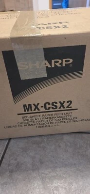 Sharp MX‑CSX2 500‑Sheet Paper Feed Unit – NEU (OVP geöffnet) - Bild 1 von 2
