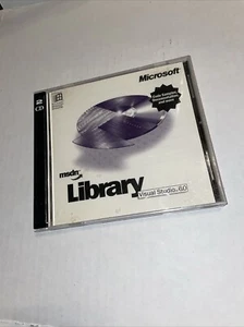 Microsoft Visual Studio Basic 6.0 6 MSDN Library 2CD Set NM Nice 2 Disc Two CD - Picture 1 of 24