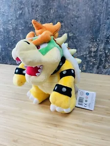 Super Mario Bros King Bowser Koopa Plush Toy Stuffed Animal Doll 10'' CUTE Gift - Picture 1 of 6